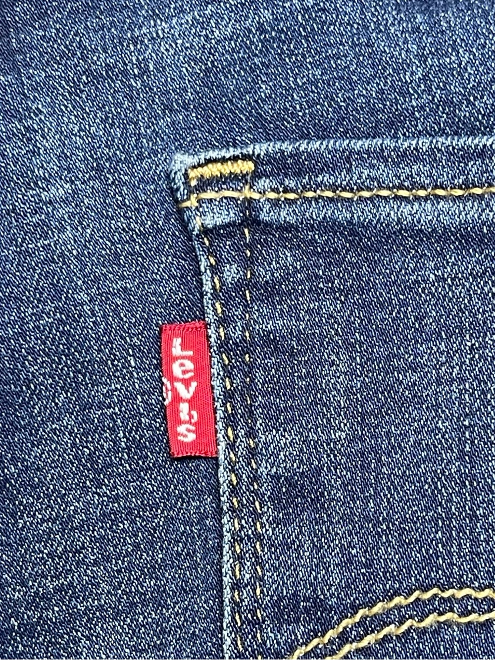 Levi's 721 High Rise Skinny Jeans Women's Size 34 Dark Wash Stretch Denim - Picture 6 of 8